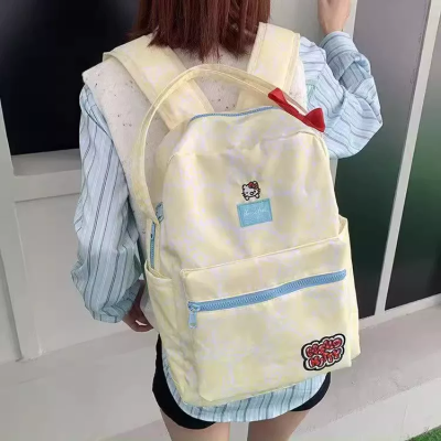 日本代购Hellokitty书包大容量初高中小学生可爱防水凯蒂猫双肩包图6